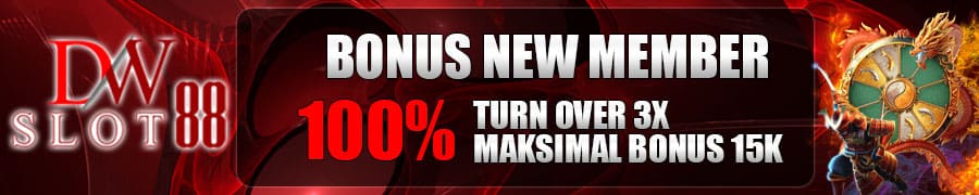 BONUS NEW MEMBER 100% SLOT GAMES DI AWAL